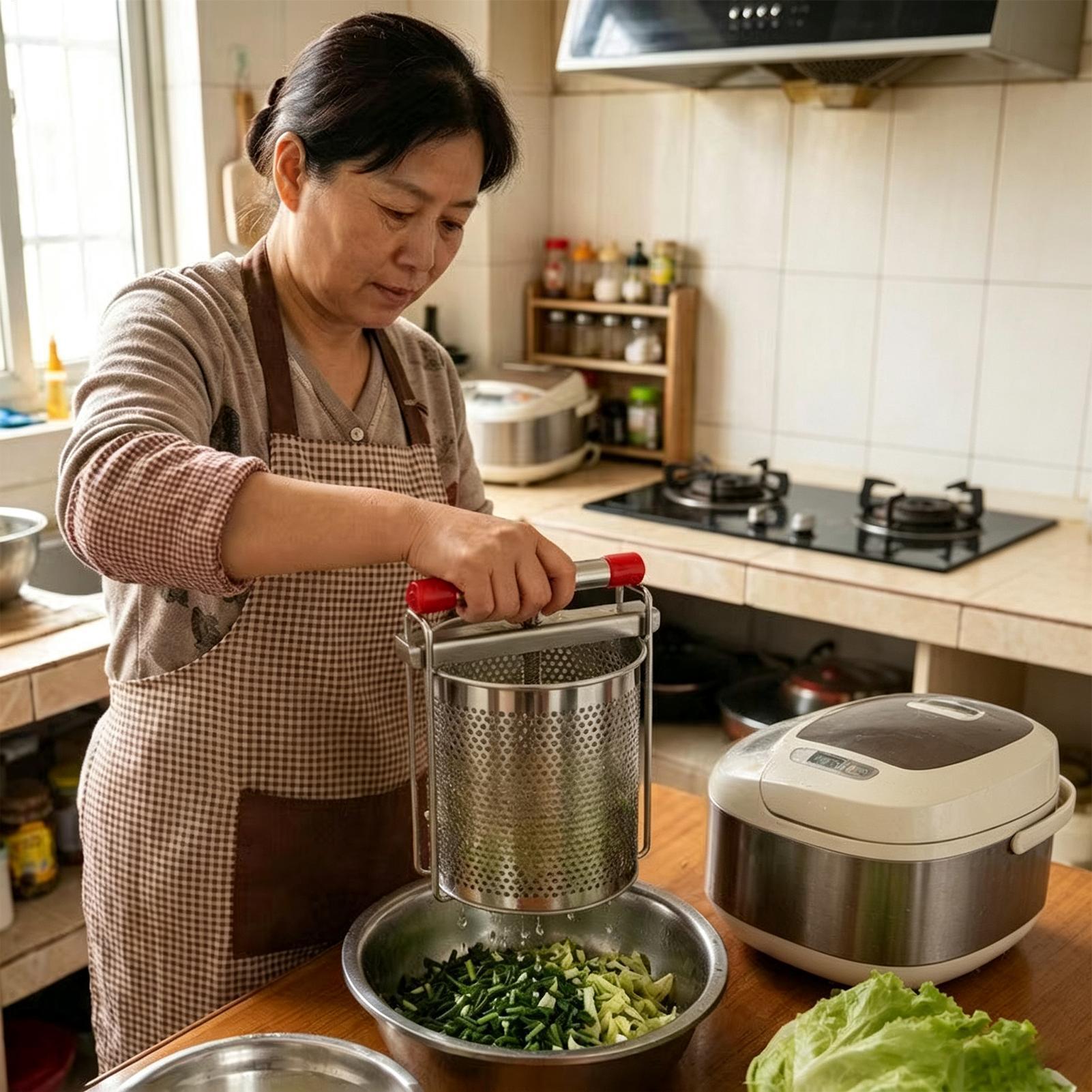 Stainless Steel Manual Juicer  - đánh giá và giá Citrus Juicer Bar