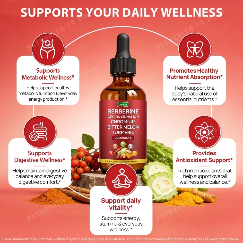Berberine Liquid Drops with Ch - đánh giá và giá Bitters Bottle Set