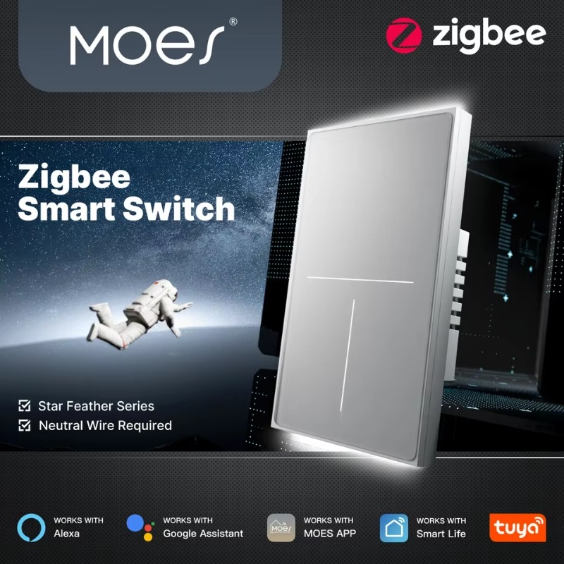 Tuya ZigBee Smart Air Touch Sw - đánh giá và giá Home Bar Android